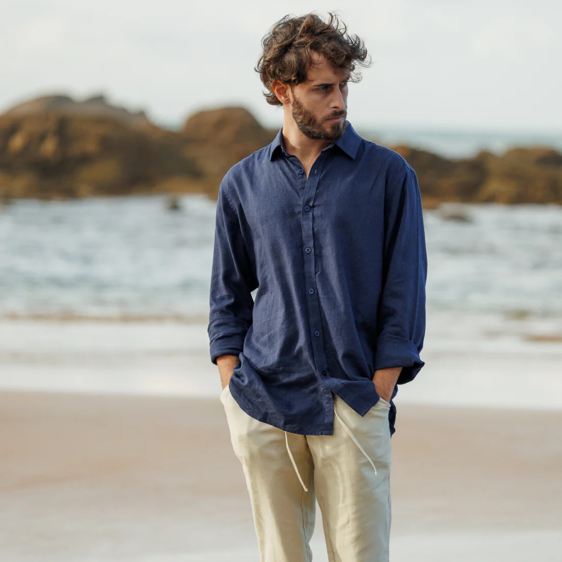 Camisa de Linho Minimal - Image 10