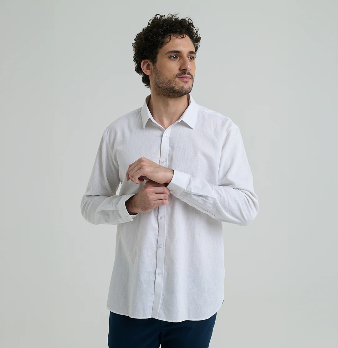 Camisa de Linho Minimal - Image 4