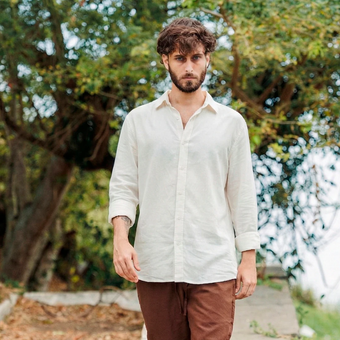 Camisa de Linho Minimal - Image 5