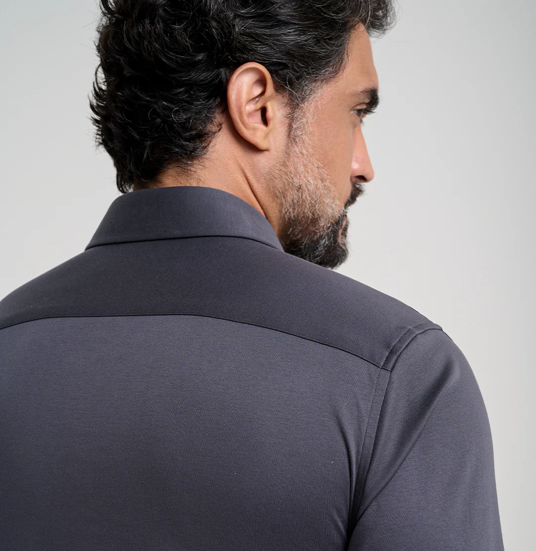 Kit 2x Camisa Social Malha - Image 12