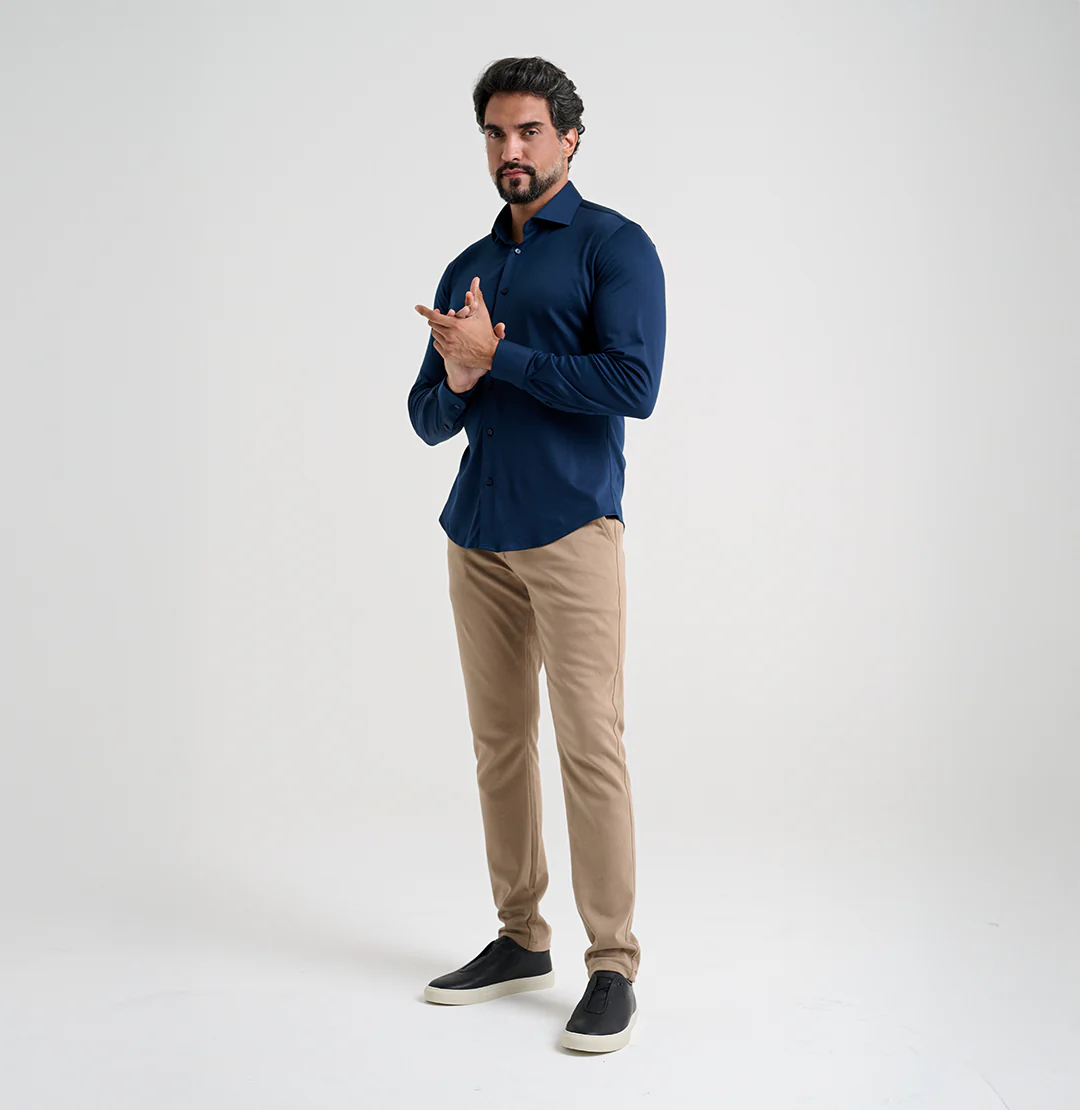 Kit 2x Camisa Social Malha - Image 15