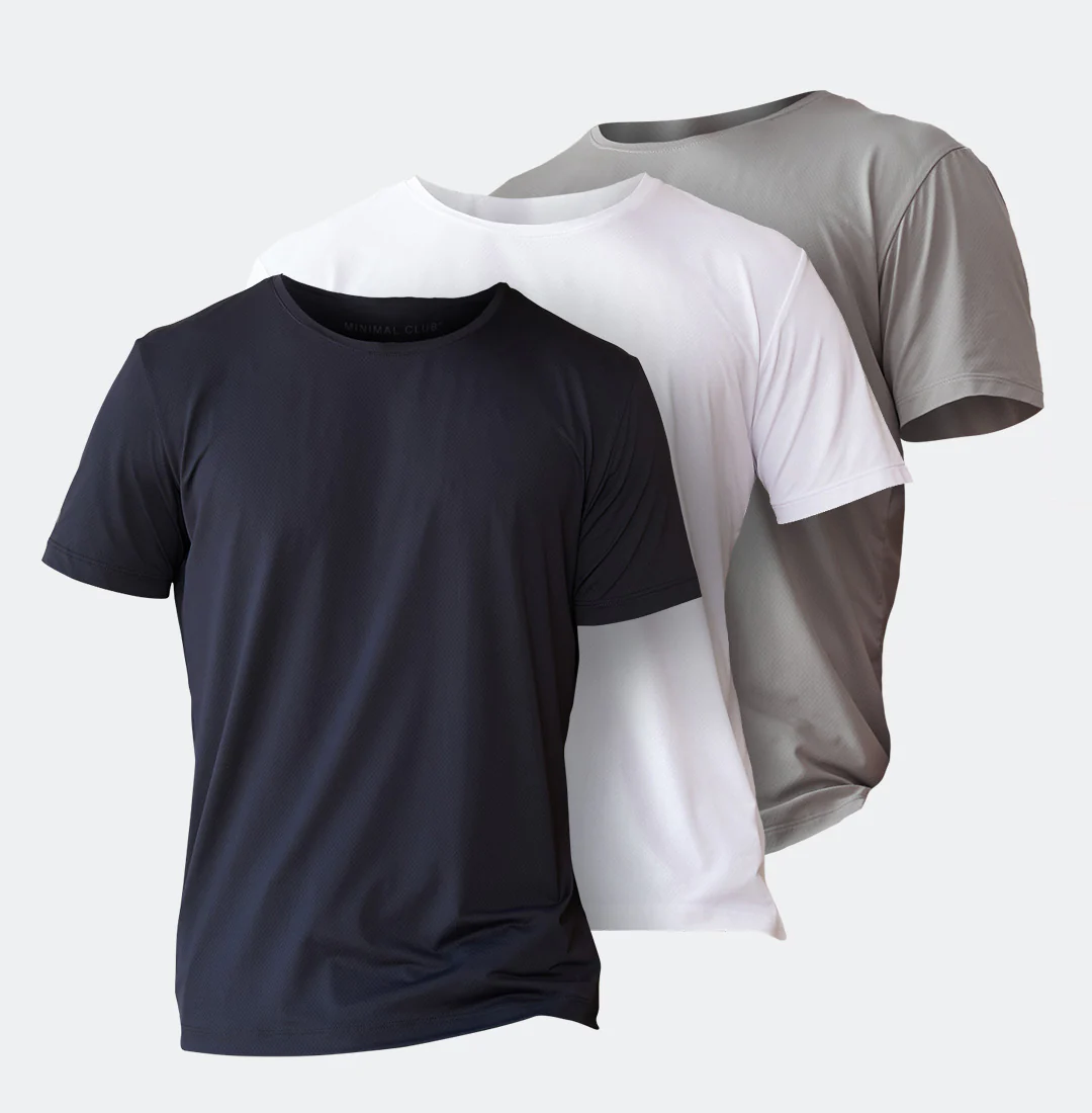 Kit 3x Camisetas Minimal Essential Fitness - Image 3