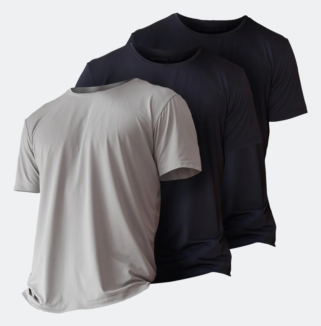 Kit 3x Camisetas Minimal Essential Fitness - Image 5